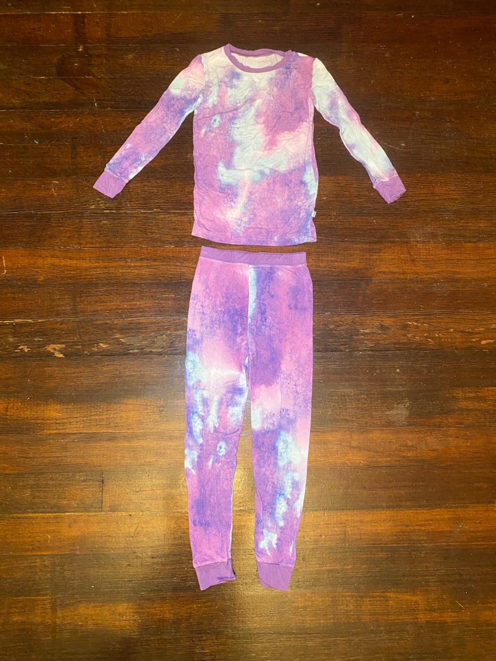 Little Sleepies Purple Kids Pajama Set